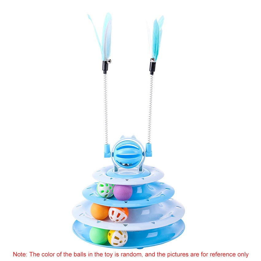 Interactive Cat Puzzle Toy Ball for Indoor Cats