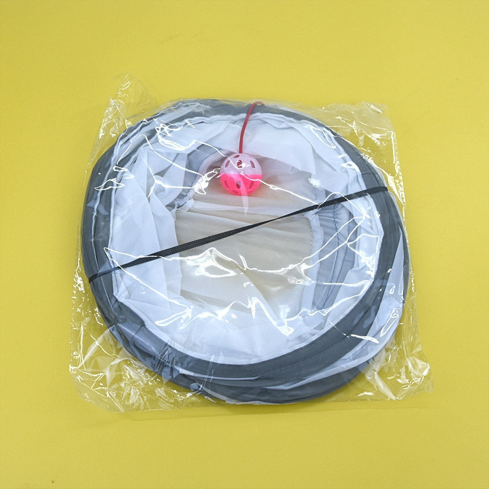 Cat Tunnel for Indoor Cats Interactive Hide and Play Toy