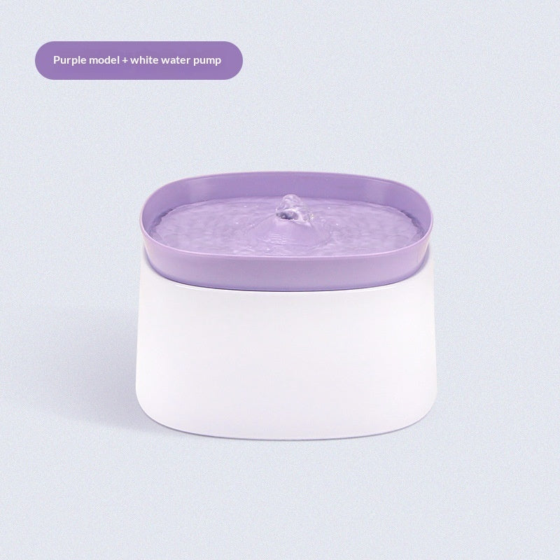 Automatic Cat Water Fountain with Filter for Indoor Cats Quiet Drinking Fountain