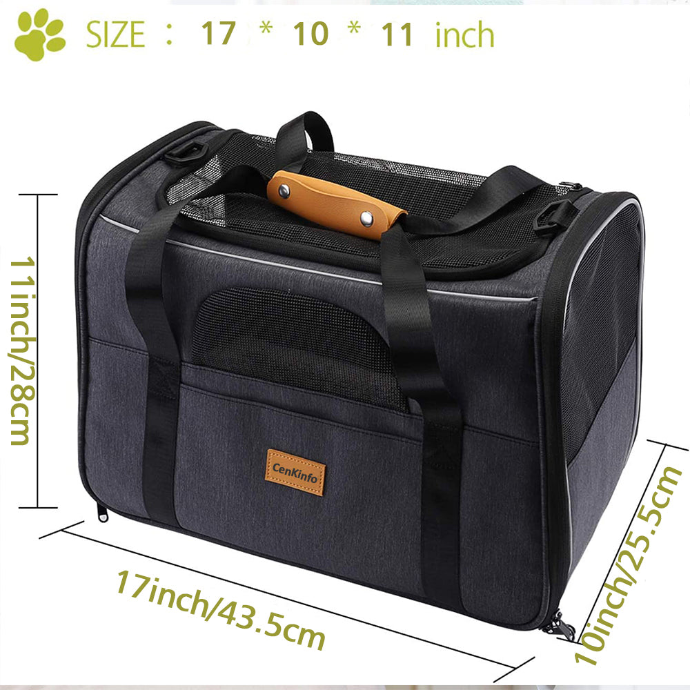 Soft Portable and Collapsible Cat Carrier Bag